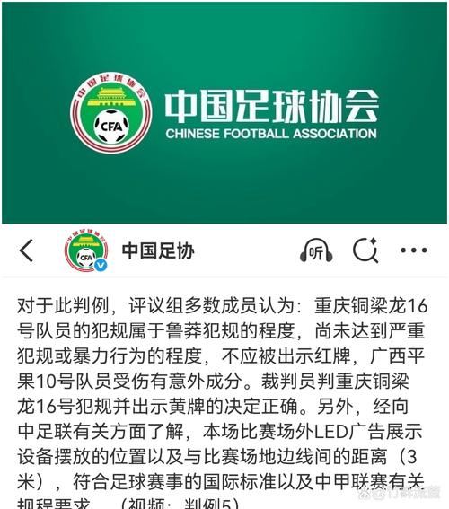媒体人：足协评议结果挺意外，可能这个程度的手臂打开都要判犯规